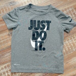 Boys Nike dri fit athletic shirt